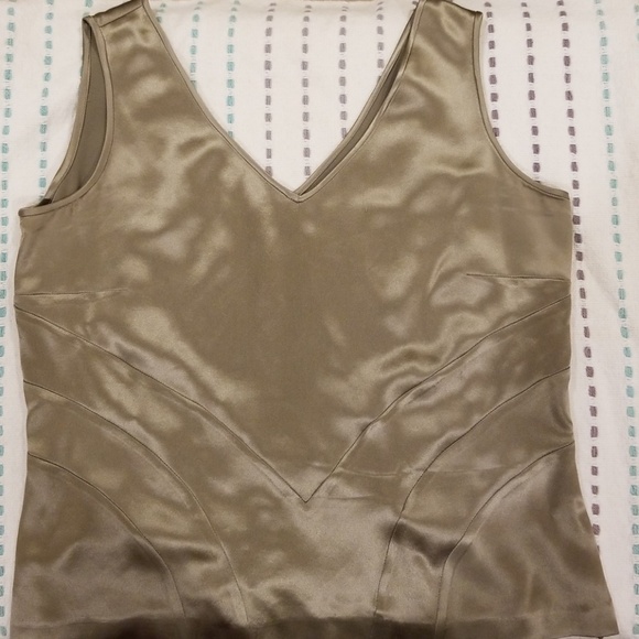 Jones New York Silk Tank Crop Top - Picture 6 of 6